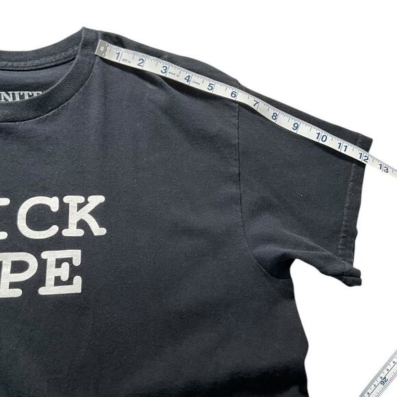 BENITEZ By Baylen Levine Frick Vape T-Shirt Black Mens Size Large 100% Cotton - Picture 7 of 7